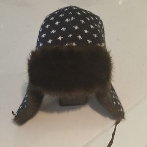 Roots faux fur tracker hat